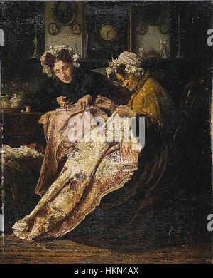 Alexander-Hugo Bakker-Korff - The Seamstress Stock Photo