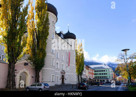 Lienz: Rathaus Liebburg on the main square, Osttirol, East Tyrol, Tirol, Tyrol, Austria Stock Photo