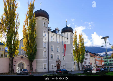 Lienz: Rathaus Liebburg on the main square, Osttirol, East Tyrol, Tirol, Tyrol, Austria Stock Photo