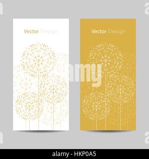 Set of horizontal banners Stock Vector
