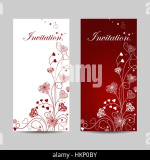 Set of vertical banners Stock Vector