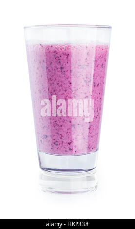 Delicious milkshake isolated on white Stock Photo - Alamy