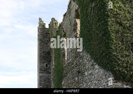 Ballycarbery Castle near Cahersiveen, Conty Kerry, Irleand. Stock Photo