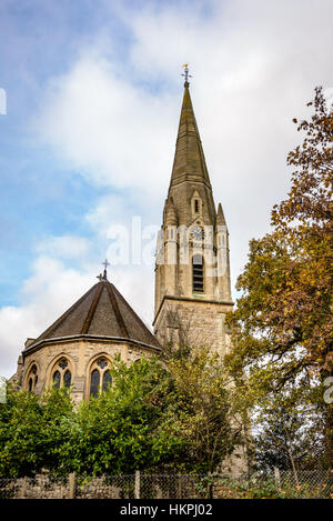 Parish Church of St. John The Evangelist, Parkhill Road, Bexley, Kent Stock Photo