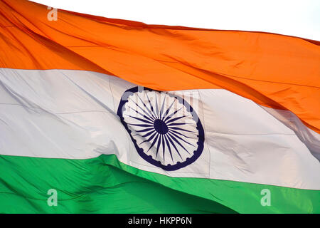 Illustration of Indian National Flag. Tiranga (3 colors - Saffron White ...