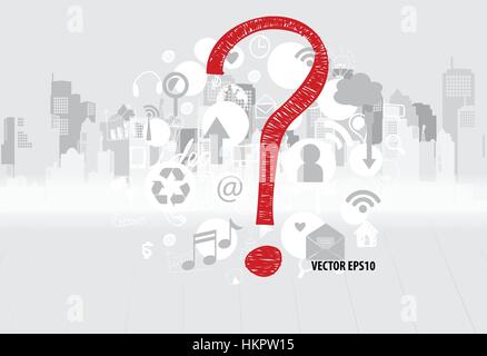 Business growing graph with application. Vector illustration. Stock Vector