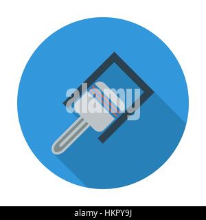 Car piston. Single flat color icon. Vector illustration. Stock Vector
