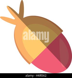 cartoon candy movie food sweet icon vector illustration eps 10 Stock Vector