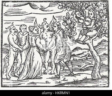 This engraving from the 'Compendium Maleficarum', a 15th-century manual ...