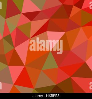 abstract vector geometric triangle background - red, orange and green Stock Vector