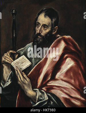 El Greco - St. Paul Stock Photo