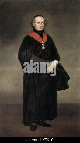 Francisco de Goya y Lucientes - Juan Antonio Llorente - WGA10067 Stock Photo