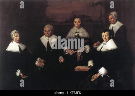 Frans Hals - Regentesses of the Old Men's Almshouse - WGA11184 Stock Photo