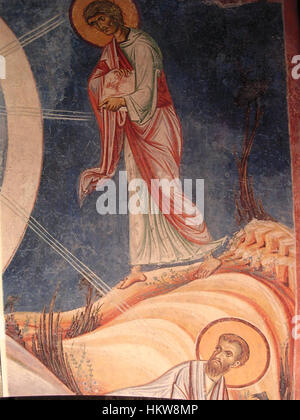 Freski vo Sv. Pantelejmon od Nerezi 081 Stock Photo