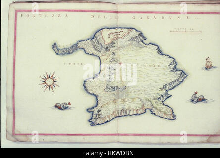 A detailed map of Crete from the Bodleian Libraries collection ...