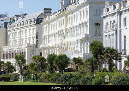 The Grand Hotel, The Promenade, Plymouth Hoe, Plymouth, Devon, England, United Kingdom Stock Photo