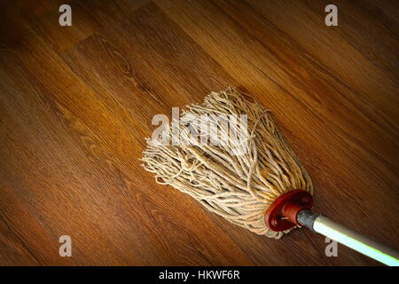 Old dust brush or red fabric mop hi-res stock photography and images - Alamy