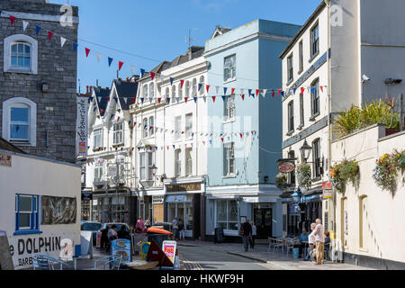 Southside Street, The Barbican, Plymouth, Devon, England, United Kingdom Stock Photo
