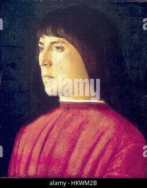 Giovanni Bellini - Ritratto di un giovane senatore (Autoritratto Stock ...