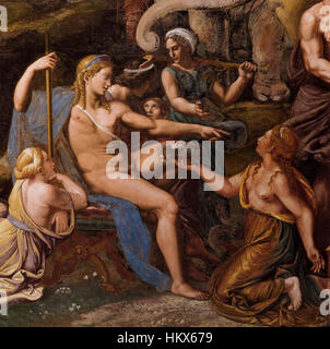'Tribute to Apollo' by Giulio Romano depicts a classical mythological ...