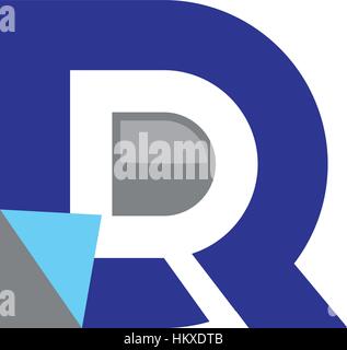 Logo Letter DR Stock Vector