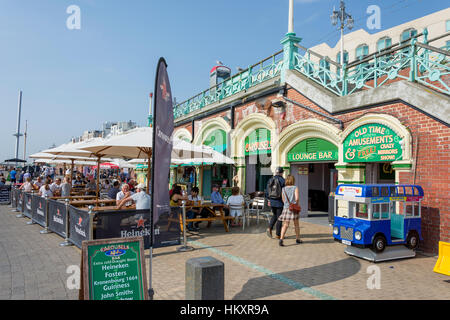 Carousels Bar, Kings Road Arches, Brighton, East Sussex, England, United Kingdom Stock Photo