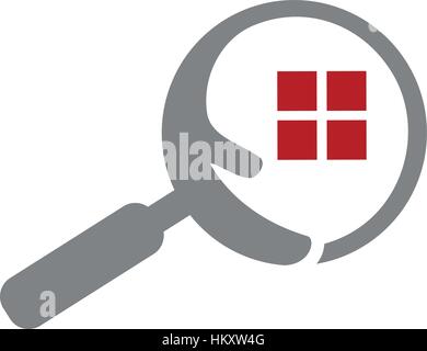 Home Searching Agent Stock Vector