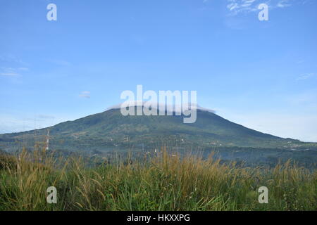 Bogor, Indonesia - November 19 2016 : a view of Mount Salak, Bogor, West Java, Indonesia. Stock Photo