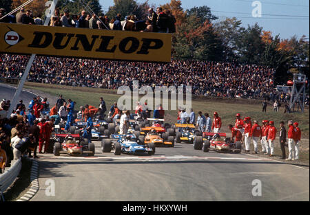 1969 Grid Watkins Glen US GP USA Stock Photo