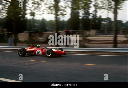 1969 Formula 2 car Montjuich Park Spain Stock Photo