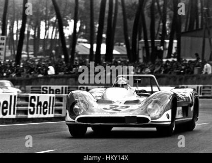1969 Francois Cevert French Matra MS650 Le Mans 24 Hours dnf GG Stock Photo