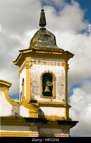 Church of Sao Francisco de Assis in the colonial city of Mariana, Brazil, state of Minas Gerais Stock Photo