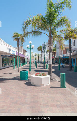 Emerson Street shopping area in the Art Deco City of Napier in New Zealand Stock Photo