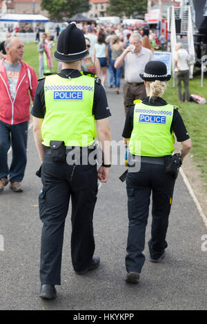 police two alamy patrol crowds officers path walking along through