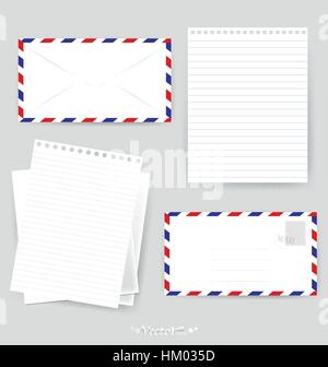 Message Paper Envelope Paper designs: Envelope and various papers, ready for your message ...