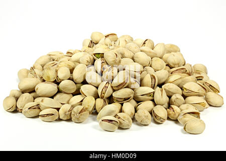 pistachios isolated on white background Stock Photo