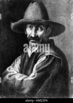 Italian - Half-length Portrait of a Peasant Stock Photo - Alamy