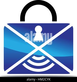Email Protection Stock Vector