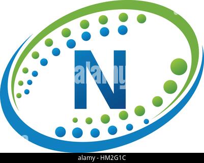 Health Infinity Motion Solution Initial N Stock Vector