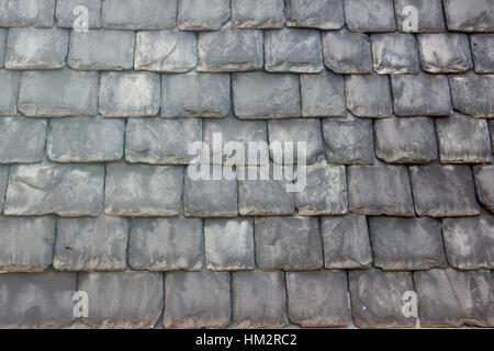slate roof Stock Photo