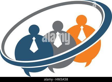 Teamwork Solutions Stock Vector