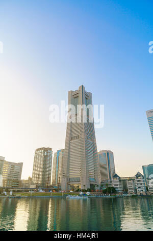 Yokohama,Japan - November 24,2015 : Yokohama city , Yokohama is the third biggest city in Japan. Stock Photo