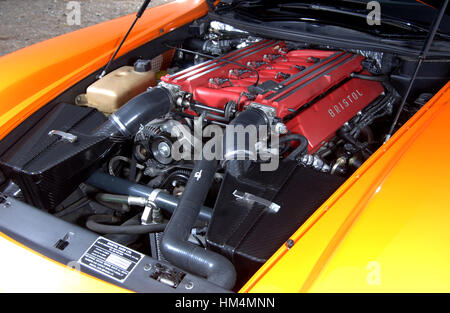 2008 Bristol Fighter, hand made British super car with gull door wing doors Stock Photo