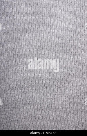 gray knitted background Stock Photo