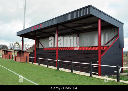 Bloomfields, home of Needham Market FC (Suffolk), pictured in November 1996 Stock Photo