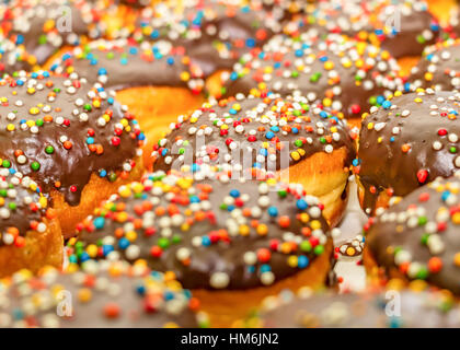 Donut closeup Stock Photo
