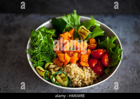 Buddha bowl with vegetables and quinoa Stock Photo