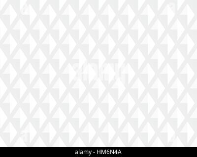 White Texture Background in Rhombs Stock Vector