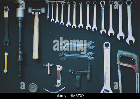 Close-up of toolbox Stock Photo