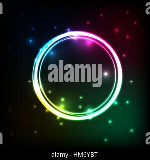 Abstract background with colorful circles plasma, stock vector Stock Vector
